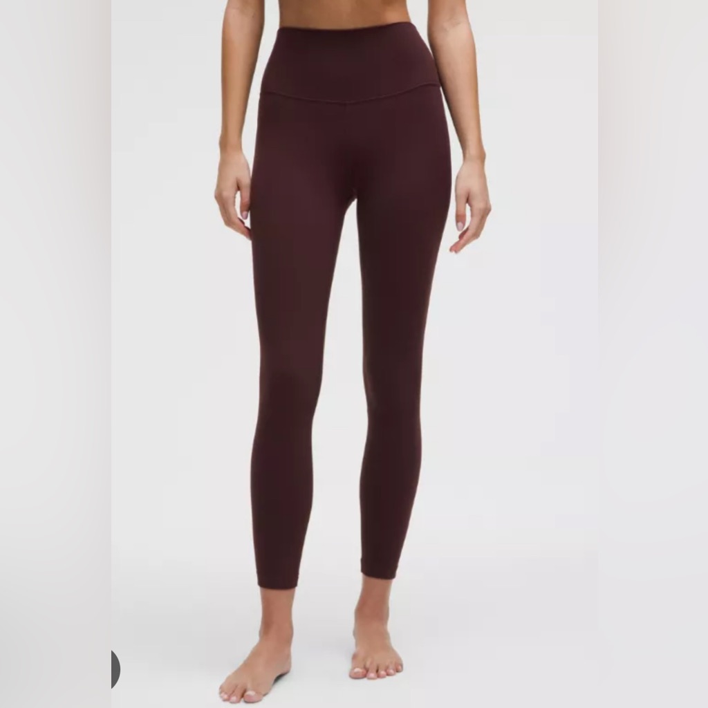 Lululemon Black Cherry Align 25” Leggings